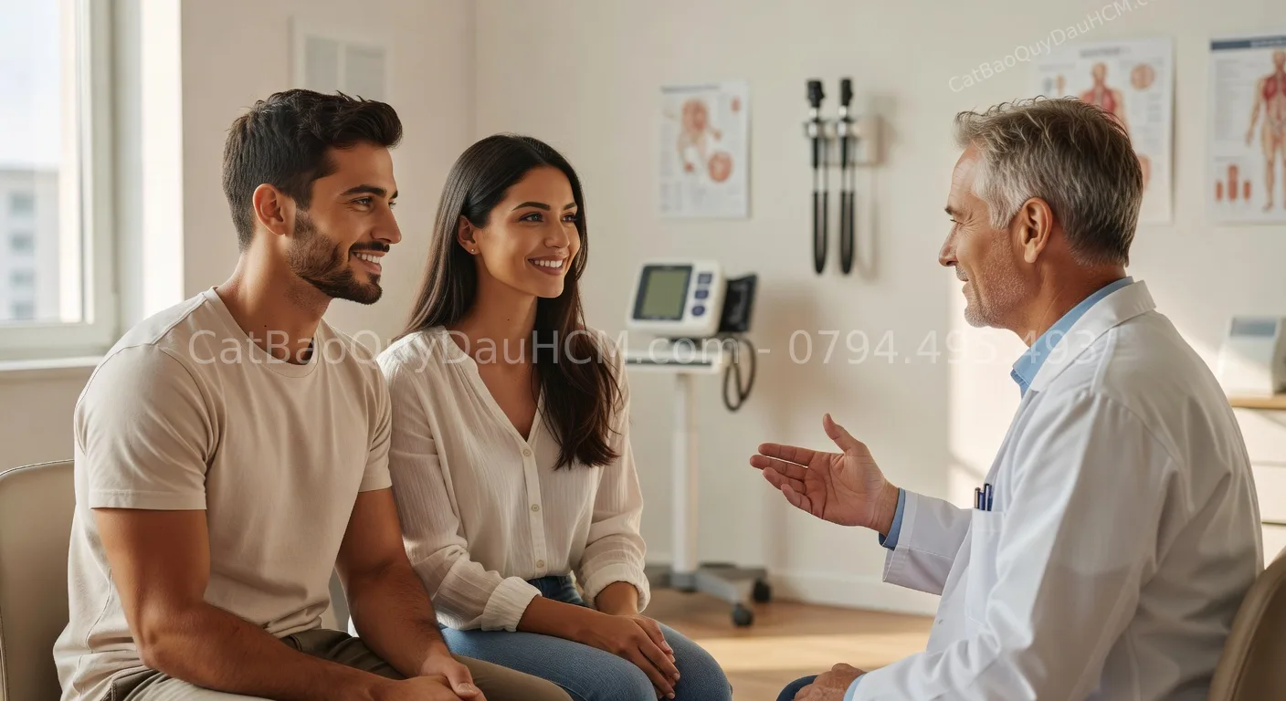 bao quy đầu dính