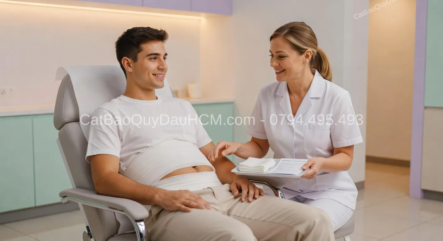 cắt bao quy đầu có đau không