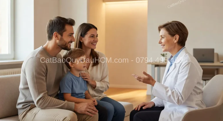 Cắt bao quy đầu cho trẻ – Quy trình khác người lớn thế nào?