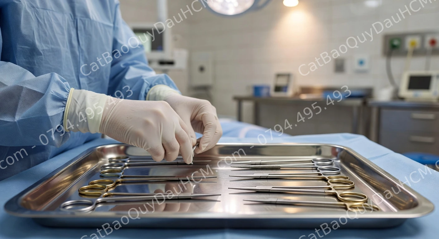 nghẹt bao quy đầu