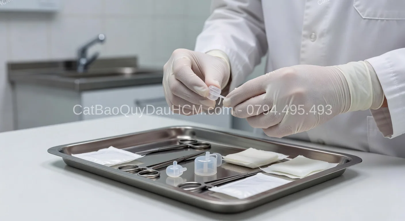 plastibell cắt bao quy đầu